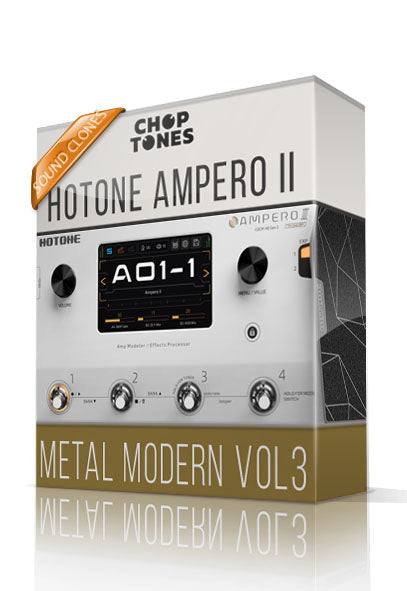 Metal Modern vol3 for Ampero II – ChopTones