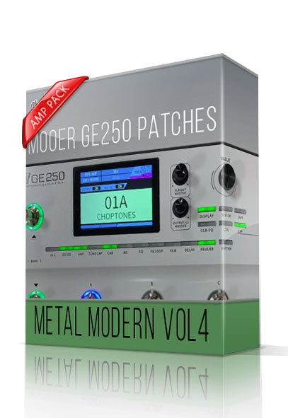 Metal Modern vol4 for GE250 – ChopTones