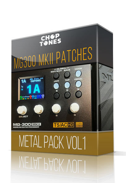 Metal Pack vol.1 for MG-300 MKII – ChopTones