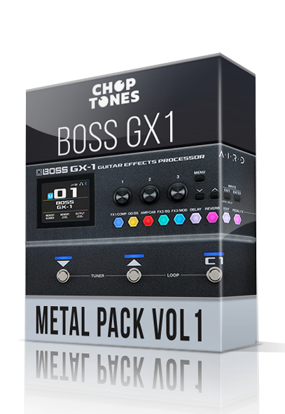 Metal Pack for GX-1 – ChopTones