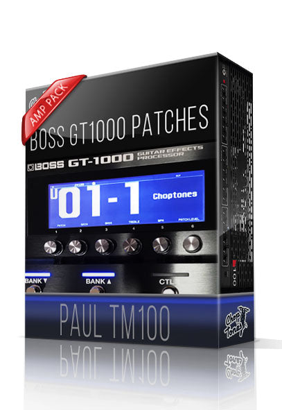 Paul TM100 Amp Pack for Boss GT-1000