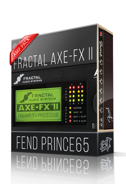 Fend Prince65 Amp Pack for AXE-FX II