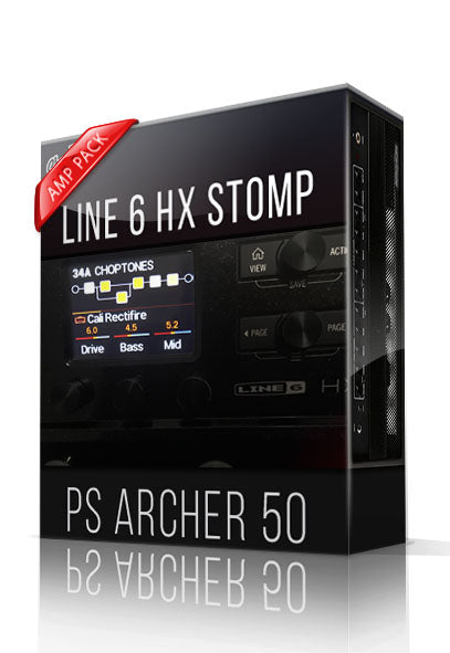 PS Archer 50 Amp Pack for HX Stomp