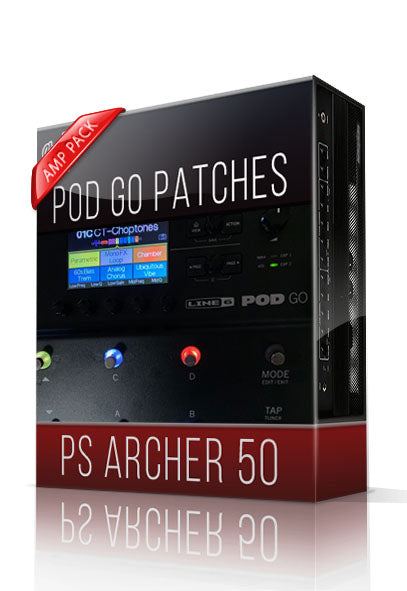 PS Archer 50 Amp Pack for POD Go