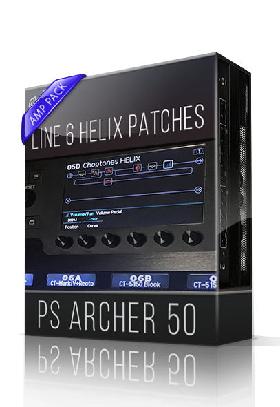 PS Archer 50 Amp Pack for Line 6 Helix