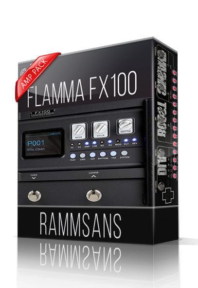 rammstein pedal Rammsans for FX100