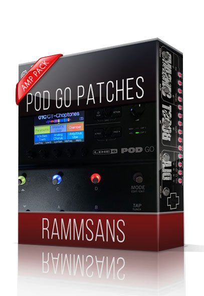 rammstein pedal Rammsans for POD Go