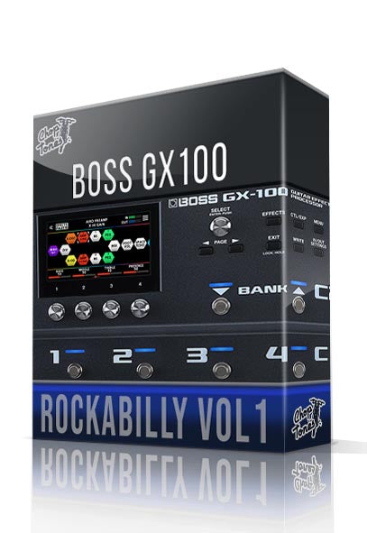 rockabilly guitar pedals Rockabilly vol1 for Boss GX-100