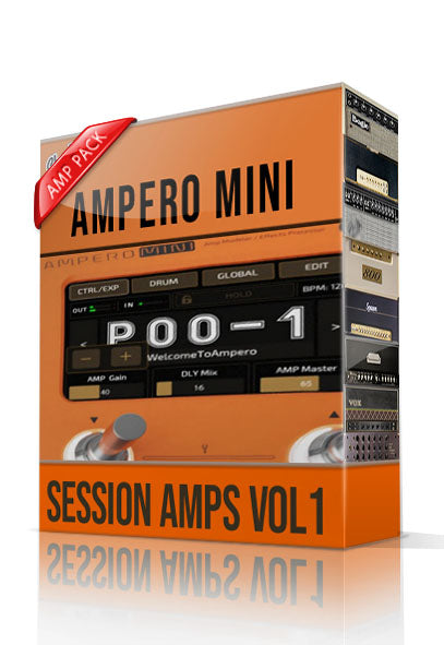 Session Amps vol1 Amp Pack for Ampero Mini
