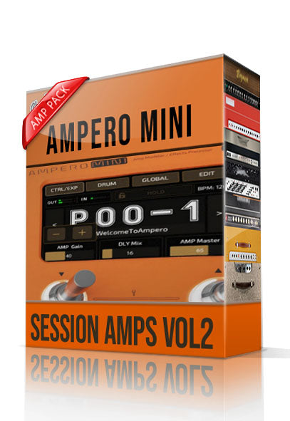 Session Amps vol2 Amp Pack for Ampero Mini