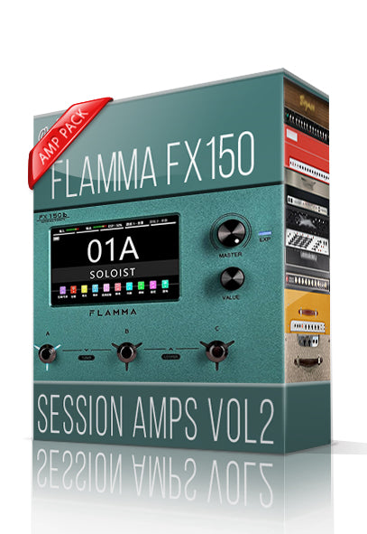 Session Amps vol2 Amp Pack for FX150