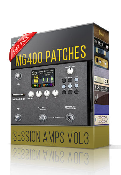 Session Amps vol3 Amp Pack for MG-400