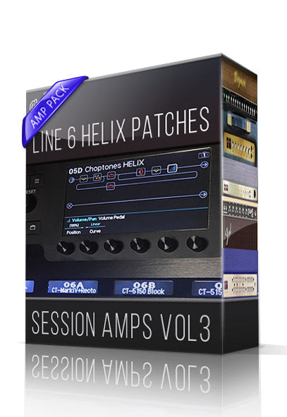 Session Amps vol3 Amp Pack for Line 6 Helix
