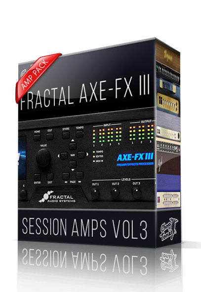 Session Amps vol3 Amp Pack for AXE-FX III