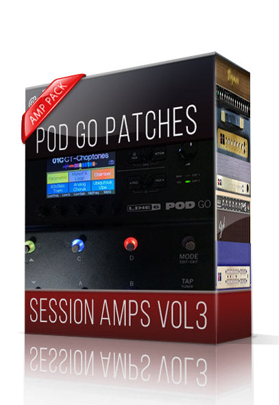 Session Amps vol3 Amp Pack for POD Go
