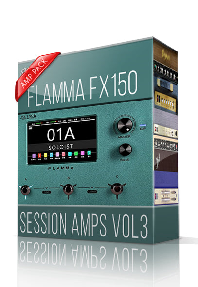 Session Amps vol3 Amp Pack for FX150