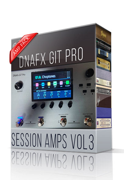 Session Amps vol3 Amp Pack for DNAfx GiT Pro