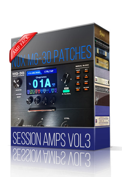 Session Amps vol3 Amp Pack for MG-30