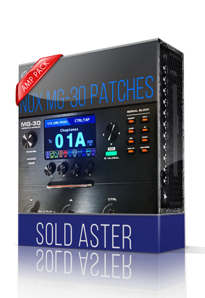 Sold Aster Amp Pack for MG-30