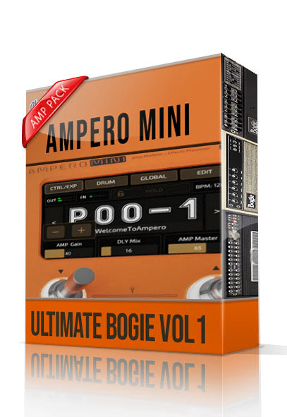 Ultimate Bogie vol1 Amp Pack for Ampero Mini