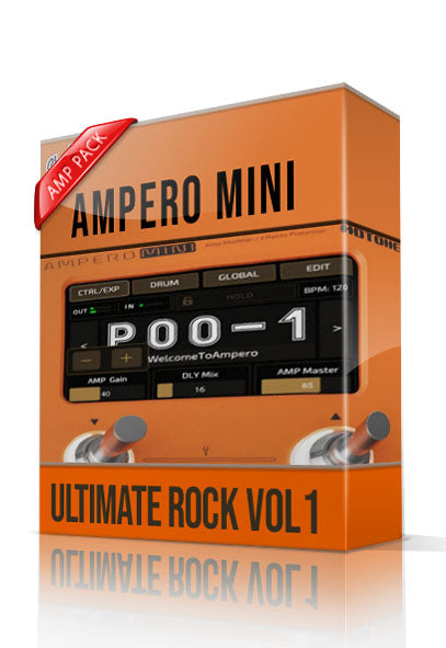 Ultimate Rock vol1 Amp Pack for Ampero Mini