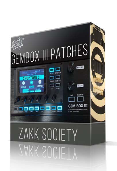Zakk Society for GemBox III