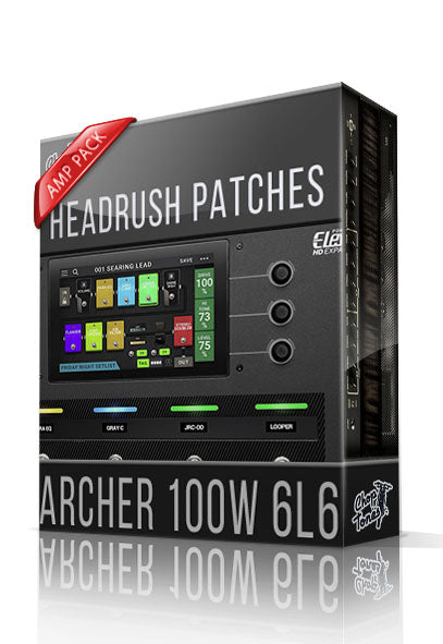 Archer 100W 6L6 Amp Pack for Headrush - ChopTones