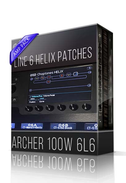 Archer 100W 6L6 Amp Pack for Line 6 Helix – ChopTones