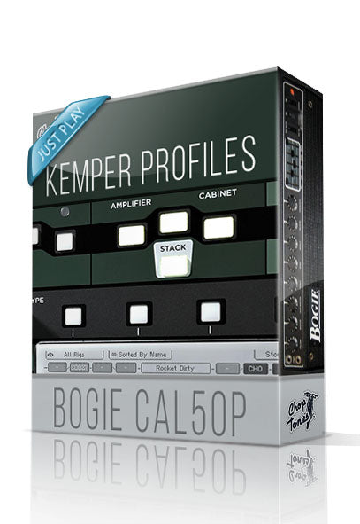 Bogie Cal50P Just Play Kemper Profiles