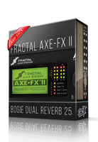 Bogie Dual Reverb 25 Amp Pack for AXE-FX II - ChopTones