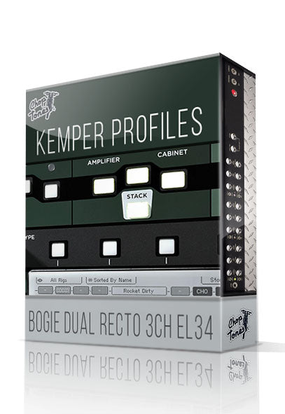 Bogie Dual Recto 3CH EL34 Kemper Profiles - ChopTones