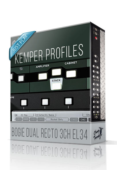 Bogie Dual Recto 3CH EL34 Just Play Kemper Profiles - ChopTones