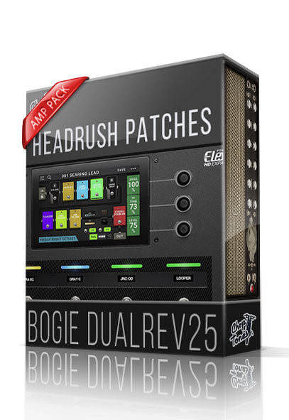 Bogie DualRev 25 Amp Pack for Headrush