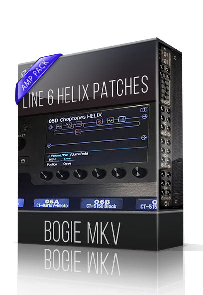 Bogie MKV Amp Pack for Line 6 Helix