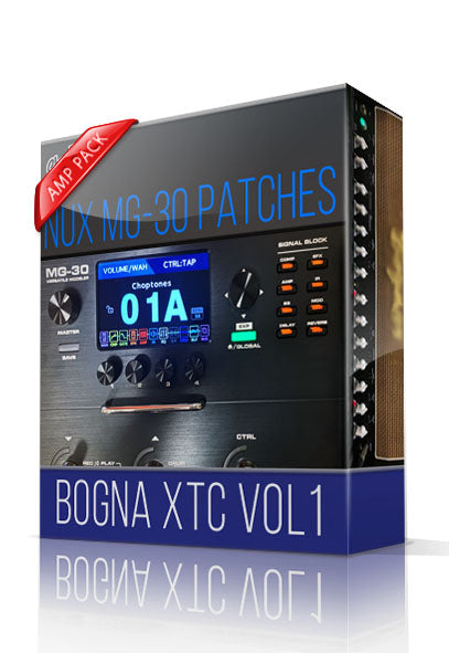 Bogna XTC vol1 Amp Pack for MG-30