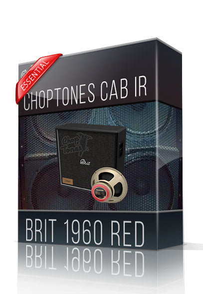 Brit 1960 Red Essential Cabinet IR