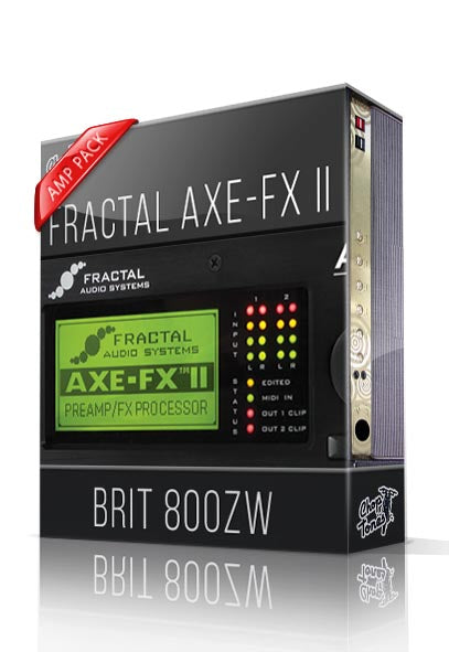 Brit 800ZW Amp Pack for AXE-FX II - ChopTones