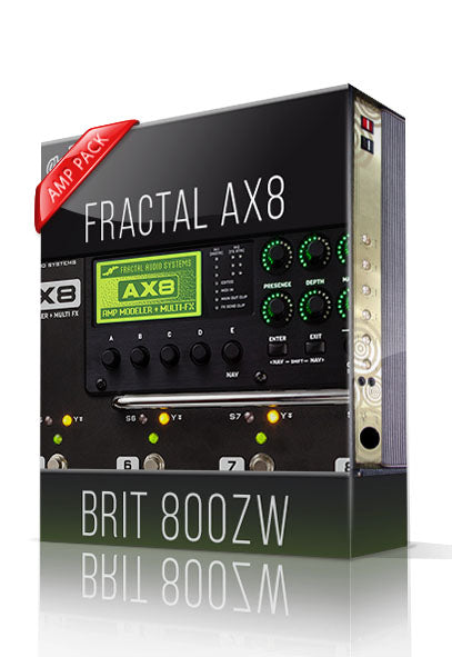 Brit 800ZW Amp Pack for AX8 - ChopTones