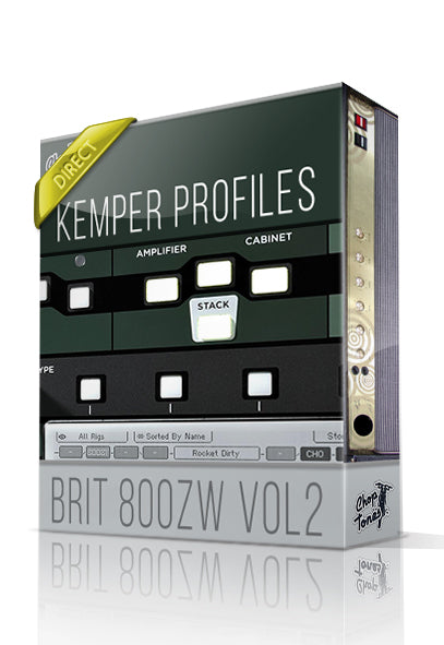 Brit 800ZW vol2 DI Kemper Profiles - ChopTones