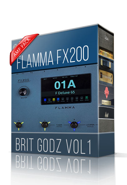 Brit Godz vol1 Amp Pack for FX200
