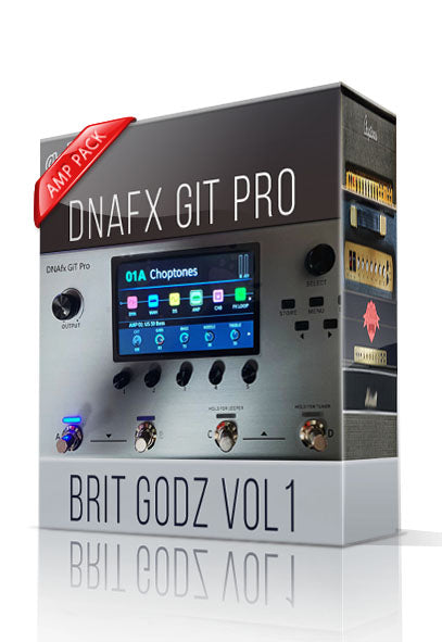 Brit Godz vol1 Amp Pack for DNAfx GiT Pro