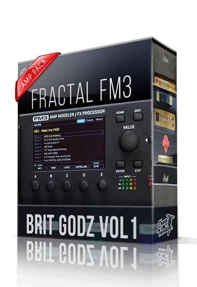 Brit Godz vol1 Amp Pack for FM3