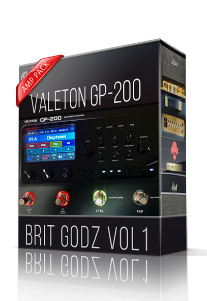 Brit Godz vol1 Amp Pack for GP200