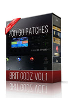 Brit Godz vol1 Amp Pack for POD Go