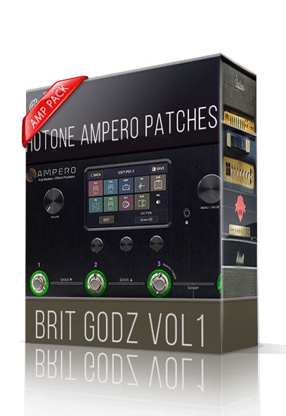 Brit Godz vol1 Amp Pack for Hotone Ampero