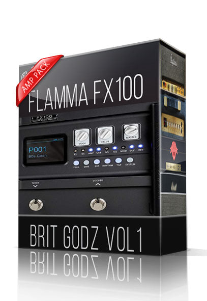 Brit Godz vol1 Amp Pack for FX100