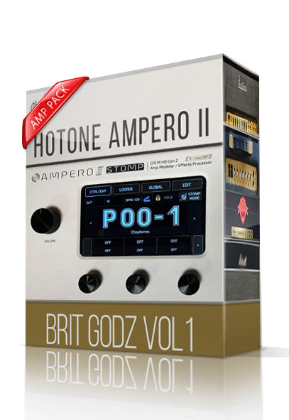 Brit Godz vol1 Amp Pack for Ampero II