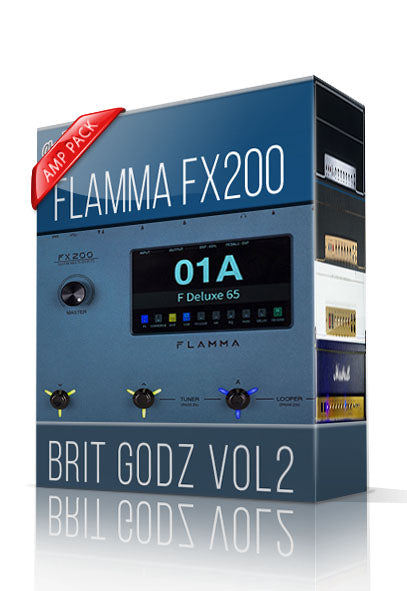 Brit Godz vol2 Amp Pack for FX200