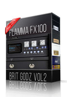 Brit Godz vol2 Amp Pack for FX100