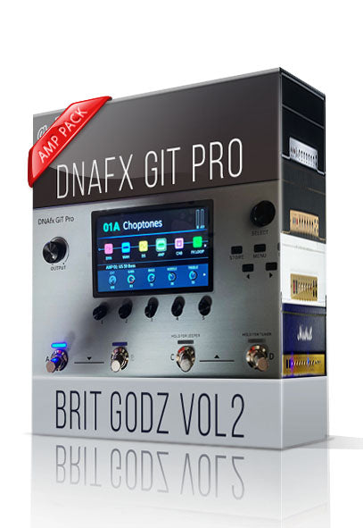 Brit Godz vol2 Amp Pack for DNAfx GiT Pro